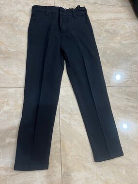 Kids Black Dress Pants - Classic School Style